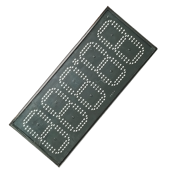 Bảng LED 7 thanh hiển thị giá xăng dầu cho cột 3.8m