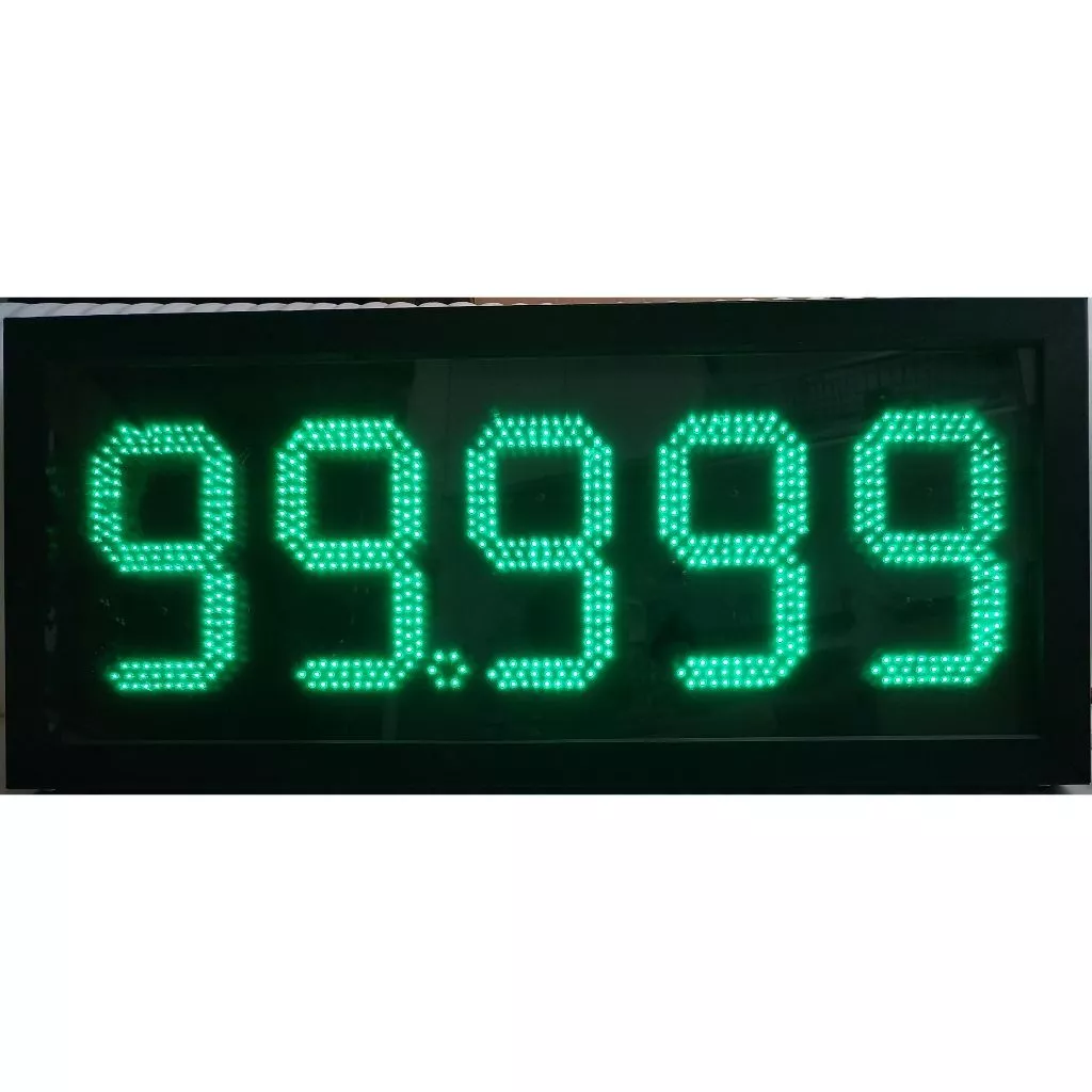 Bảng LED 7 thanh hiển thị giá xăng dầu cho cột 6.8m