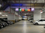Bảng LED hiển thị số chỗ trống theo khu vực